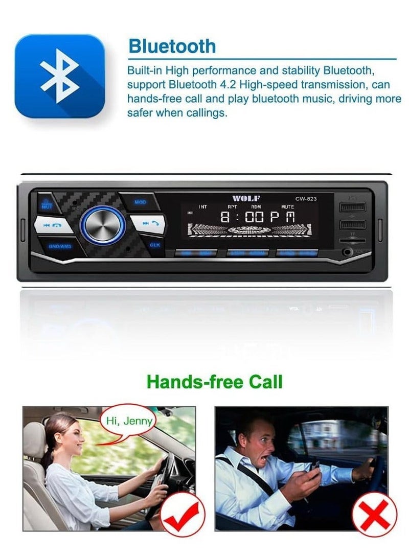 Wolf Bluetooth Car Cassette – CW 823 - Image 3